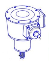 821281 Редуктор ГВР 43.000 45 кВ; передаточное 2,53:1; 2 вала B38502 821281 Редуктор ГВР 43.000 45 кВ; передаточное 2,53:1; 2 вала B38502