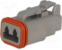 826541 Корпус коннектора DT06-2S