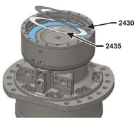 826361 Шайба регулировочная тормоза мотора HMS18