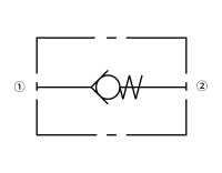 832017 Клапан обратный 35C08-20-0-N-10