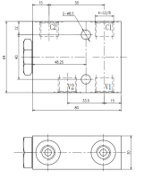 Гидрозамок односторонний V0274