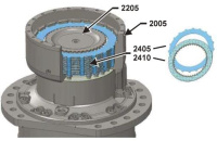 826359 Внутренний (динамический) тормозной диск мотора HMS18