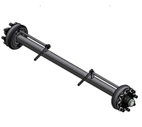 Ось квадрат 80мм, длина 2030мм A0800866830G010