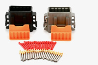 832603 Разъем DEUTSCH 24 pin (DTM06-12SA grey + DTM06-12SB black)