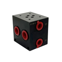 826594 Плита CETOP 03, 1 место