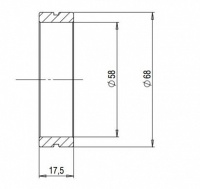 Втулка скольжения поршня сервоуправления HP214990007R