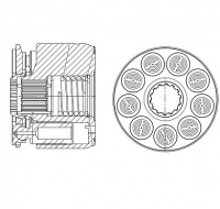 Качающий узел HP466400902R