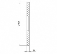 Плита распределительная левого вращения M4PV50 HP264125003R