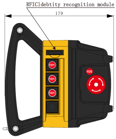 832462 Пульт радиоуправления универсальной самоходной платформы