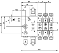 821518 Распределитель гидравлический секционный