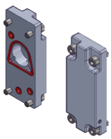 20010128000 Крышка задняя механического управления гидрораспределителя SPV 20010128000 Крышка задняя механического управления гидрораспределителя SPV