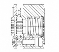 Узел плунжерный роторный в сборе насоса NT10PV14 HP466071404R