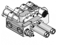 Гидрораспределитель моноблочный 2 cекции 50л/мин с плавающим положением