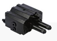 822478 Гидрораспределитель моноблочный двухсекционный с плавающим положением и шоковыми клапанами LVM92B